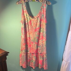 Lilly Pulitzer Small Skyelar Tank Dress Prosecco Pink Seaing Things